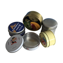 Round Shape Metal Chocolate Box Tin Box Manufacure Directly